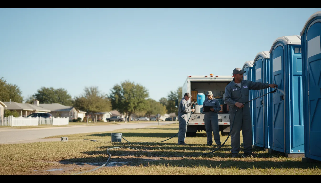 Long-Term Portable Toilet Rental in Garfield, KS near me
